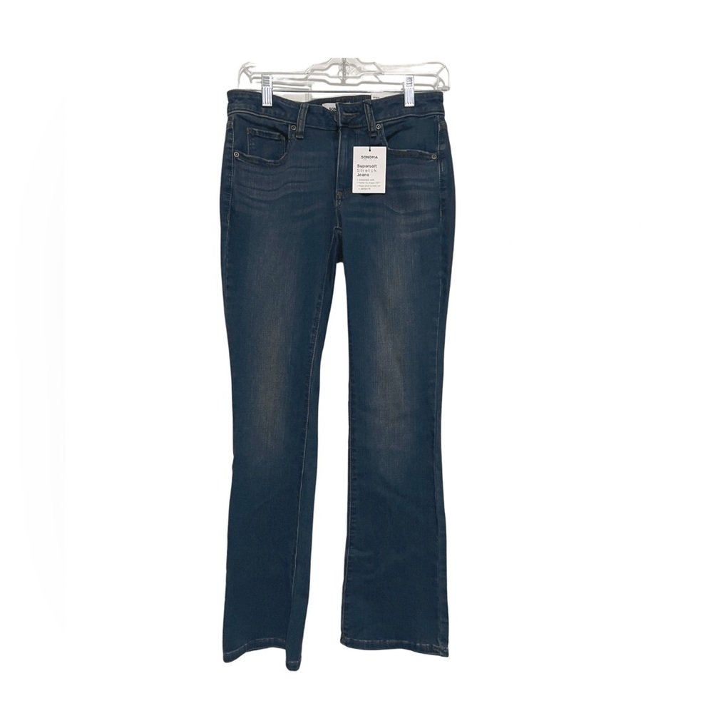 Bootcut Mid Rise Jeans